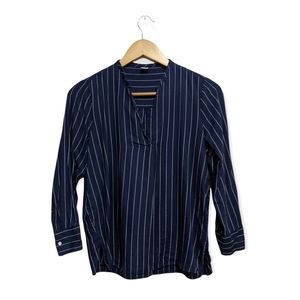 Old Navy Striped Top Navy Blue XS